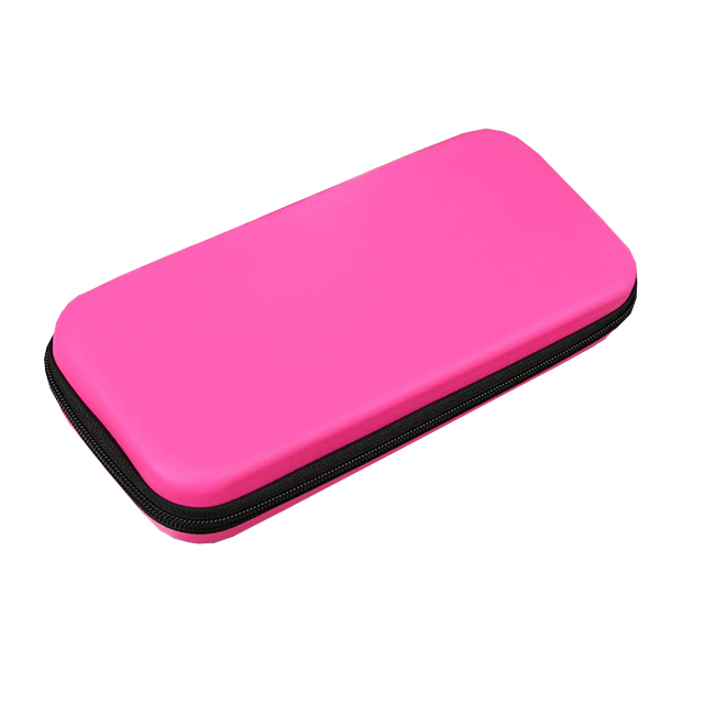 Manufacturer Custom Shockproof Protective Portable Durable PInk Hard Shell Eva Switch Game Carrying Case